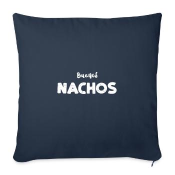 Buenos Nachos - Cheese - Sofa pillowcase 17,3'' x 17,3'' (45 x 45 cm) - navy - Front