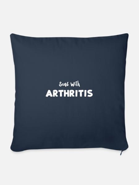 Sons With Arthritis - Son - Sofakissenbezug 45 x 45 cm - Navy