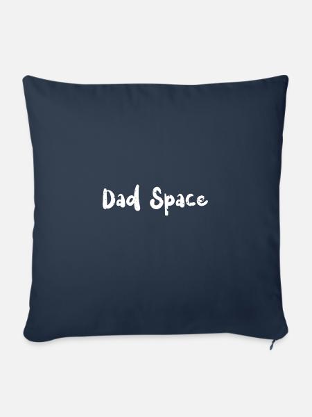 Dad Space - Space - Sofakissenbezug 45 x 45 cm - Navy