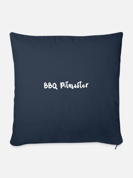 BBQ Pitmaster - BBQ - Sofakissenbezug 45 x 45 cm - Navy