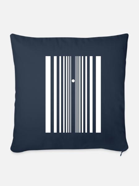 Doppler-Effekt Schall Geschenkidee - Sofakissenbezug 45 x 45 cm - Navy