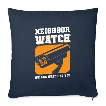Neighbor Friendship Beer Celebration - Sofa pillowcase 17,3'' x 17,3'' (45 x 45 cm) - navy - Front
