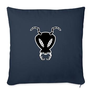 Antkuroeil - Sofakissenbezug 45 x 45 cm - Navy - Vorne