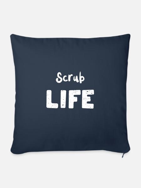 Scrub Life - Nurse - Sofakissenbezug 45 x 45 cm - Navy