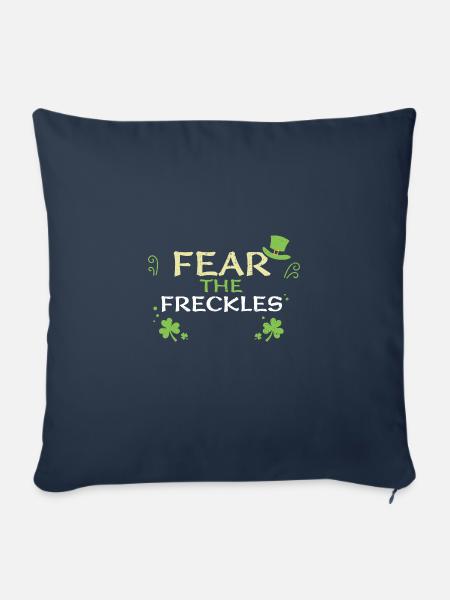 Fear The Freckles - Sofakissenbezug 45 x 45 cm - Navy