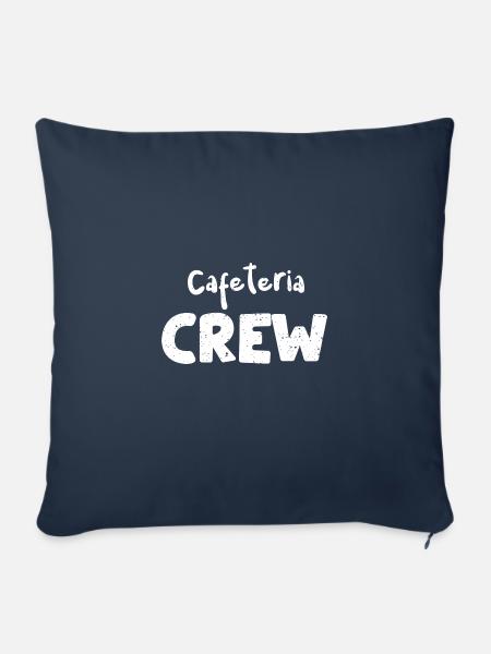 Cafeteria Crew - Employee - Sofakissenbezug 45 x 45 cm - Navy