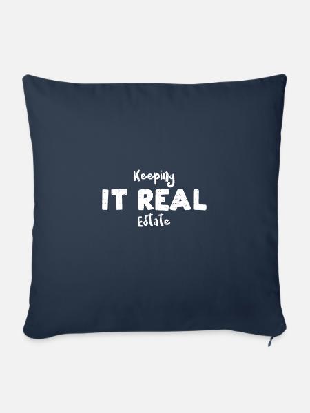 Keeping It Real Estate - Sofakissenbezug 45 x 45 cm - Navy