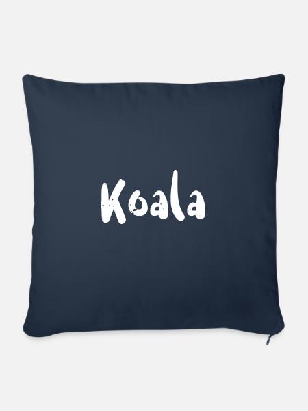 Koala - Bear - Sofakissenbezug 45 x 45 cm - Navy