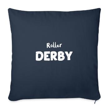 Roller Derby - Sports - Sofakissenbezug 45 x 45 cm - Navy - Vorne