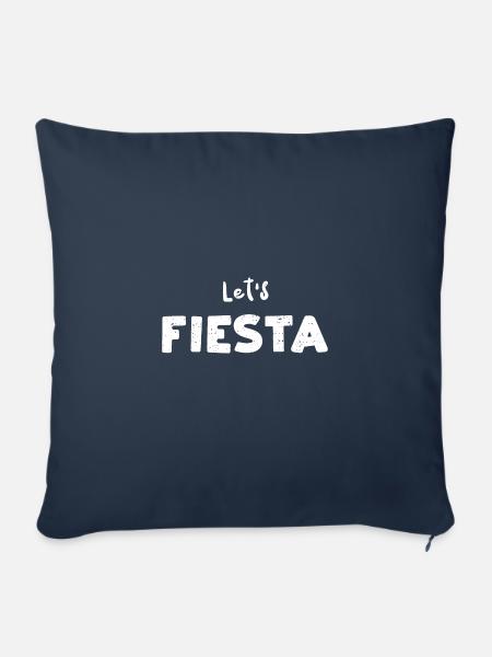 Let's Fiesta - Cinco De Mayo - Sofakissenbezug 45 x 45 cm - Navy