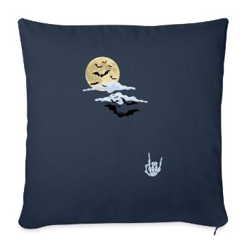 Halloween rocks - Sofa pillowcase 17,3'' x 17,3'' (45 x 45 cm) - navy - Front
