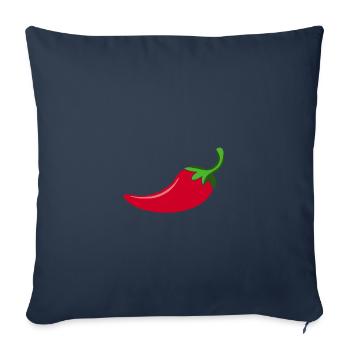 Scharfe Chilly - Sofakissenbezug 45 x 45 cm - Navy - Vorne