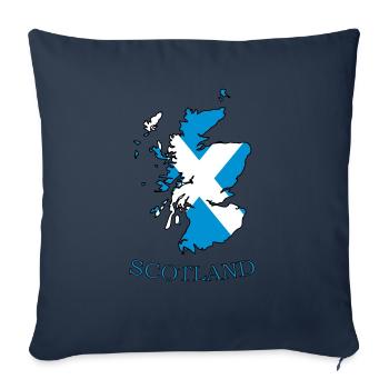 scotland-country - Sofa pillowcase 17,3'' x 17,3'' (45 x 45 cm) - navy - Front