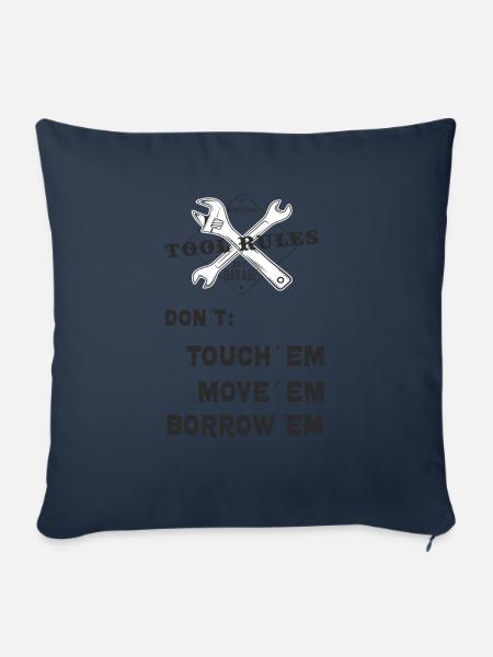 Tool Rules - Sofakissenbezug 45 x 45 cm - Navy