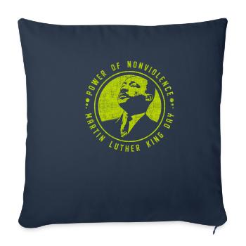 Martin Luther King Day - Sofa pillowcase 17,3'' x 17,3'' (45 x 45 cm) - navy - Front