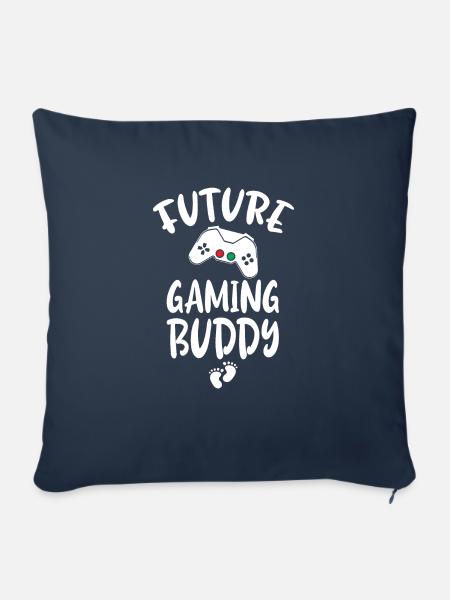 Future Gaming Buddy - Baby - Sofakissenbezug 45 x 45 cm - Navy