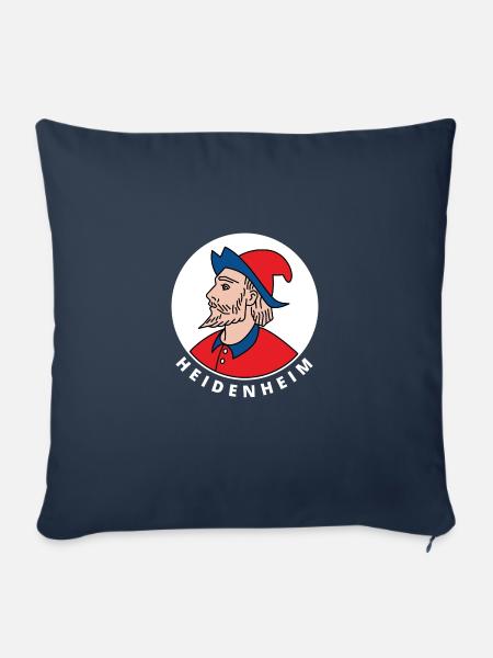 Heidenheimer Heidekopf - Sofakissenbezug 45 x 45 cm - Navy