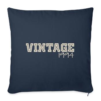 Vintage 1994 Original 1994 Rétro 1994 Cadeau 1994 - Housse de coussin décorative 45 x 45 cm - bleu marine - Devant