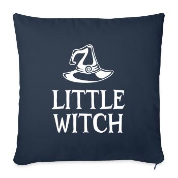 Little Witch - Sofa pillowcase 17,3'' x 17,3'' (45 x 45 cm) - navy - Front