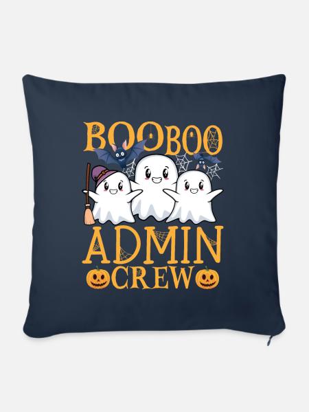 Admin uu Lustig Admin - Sofakissenbezug 45 x 45 cm - Navy