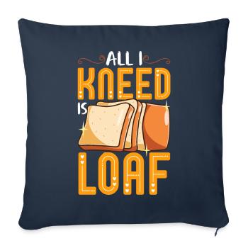 Bread Baking Bread Maker - Sofa pillowcase 17,3'' x 17,3'' (45 x 45 cm) - navy - Front