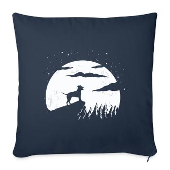 Louisiana Catahoula Leopard Dog - Sofa pillowcase 17,3'' x 17,3'' (45 x 45 cm) - navy - Front