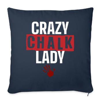 Forensic Scientist Costume - Sofa pillowcase 17,3'' x 17,3'' (45 x 45 cm) - navy - Front