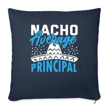 Cinco De Mayo Nacho Average Principal - Sofa pillowcase 17,3'' x 17,3'' (45 x 45 cm) - navy - Front