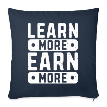 Funny Quotes And Jokes Hilarious Sayings And Humor - Sofa pillowcase 17,3'' x 17,3'' (45 x 45 cm) - navy - Front
