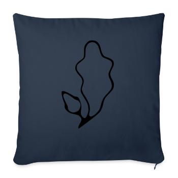 Pony Small Horses Brand - Sofa pillowcase 17,3'' x 17,3'' (45 x 45 cm) - navy - Front