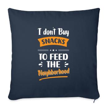Neighbour Beer - Sofa pillowcase 17,3'' x 17,3'' (45 x 45 cm) - navy - Front