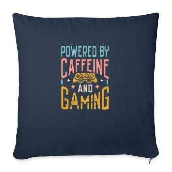 Gaming Design - Sofa pillowcase 17,3'' x 17,3'' (45 x 45 cm) - navy - Front