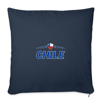 Chile - Sofa pillowcase 17,3'' x 17,3'' (45 x 45 cm) - navy - Front