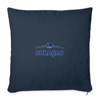 Curaçao - Sofa pillowcase 17,3'' x 17,3'' (45 x 45 cm) - navy - Front