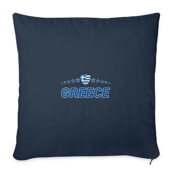 Griechenland - Sofakissenbezug 45 x 45 cm - Navy - Vorne