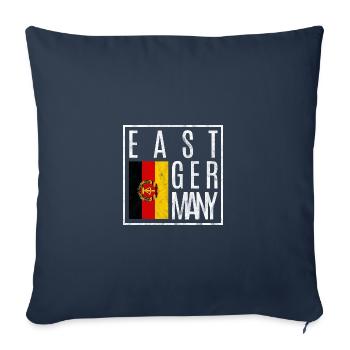 GDR - Sofa pillowcase 17,3'' x 17,3'' (45 x 45 cm) - navy - Front