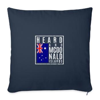 Heard und McDonaldinseln - Sofakissenbezug 45 x 45 cm - Navy - Vorne
