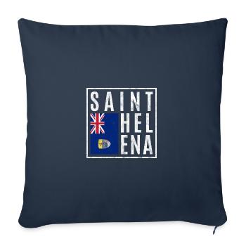 Saint Helena - Sofa pillowcase 17,3'' x 17,3'' (45 x 45 cm) - navy - Front