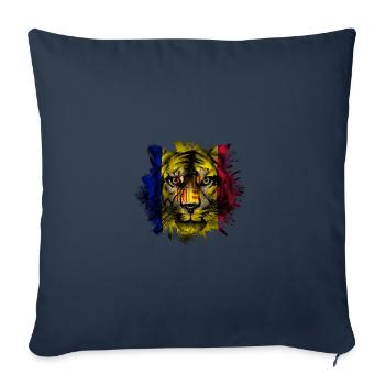 Andorra - Sofa pillowcase 17,3'' x 17,3'' (45 x 45 cm) - navy - Front