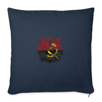 Angola - Sofa pillowcase 17,3'' x 17,3'' (45 x 45 cm) - navy - Front
