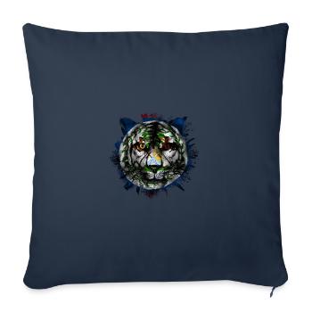 Belize - Sofa pillowcase 17,3'' x 17,3'' (45 x 45 cm) - navy - Front