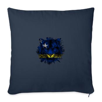 Curacao - Sofa pillowcase 17,3'' x 17,3'' (45 x 45 cm) - navy - Front