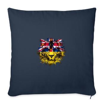 Niue - Sofa pillowcase 17,3'' x 17,3'' (45 x 45 cm) - navy - Front