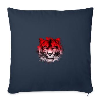 Monaco - Housse de coussin décorative 45 x 45 cm - bleu marine - Devant