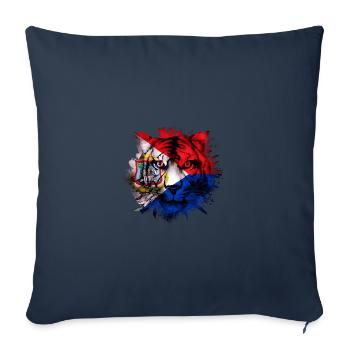 Sint Maarten - Sofa pillowcase 17,3'' x 17,3'' (45 x 45 cm) - navy - Front