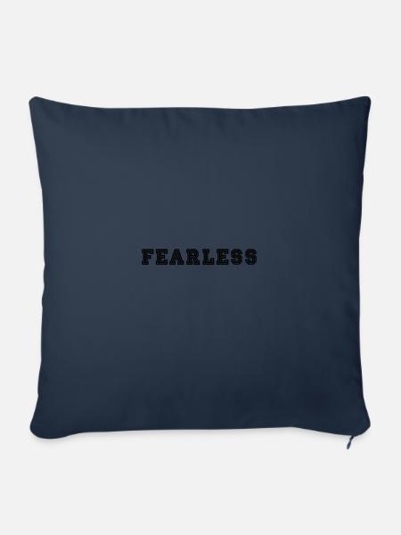 fearless - Sofakissenbezug 45 x 45 cm - Navy