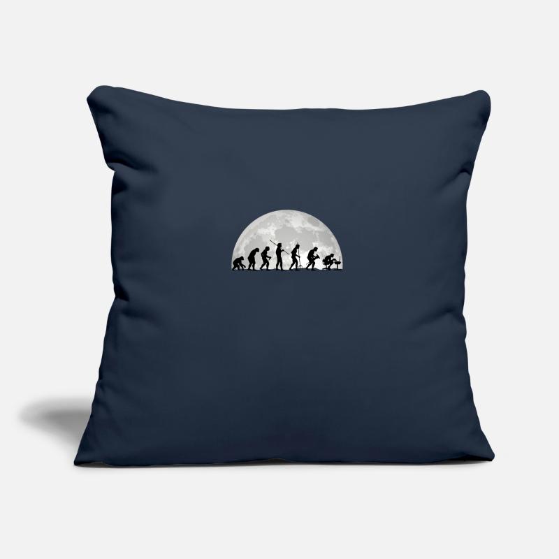 Evolution Geek Computer Programmer Gift Sofa pillowcase 17,3'' x 17,3'' (45 x 45 cm)
