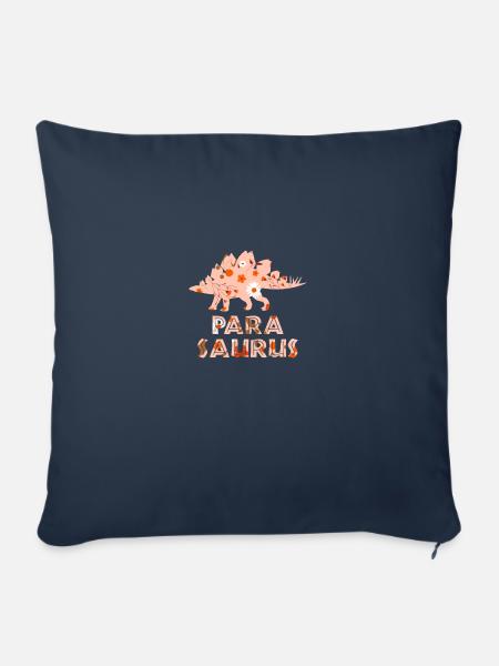 parasaurus, paraprofessional paraeducator - Sofakissenbezug 45 x 45 cm - Navy