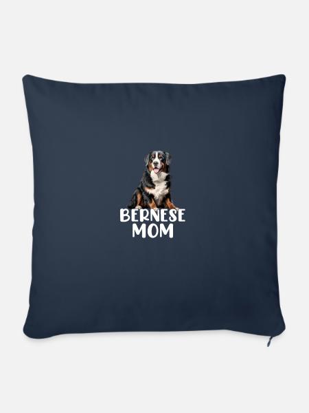 bernese mountain dog - Sofakissenbezug 45 x 45 cm - Navy