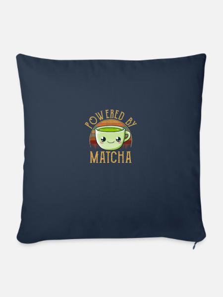 powered by matcha, matcha - Sofakissenbezug 45 x 45 cm - Navy
